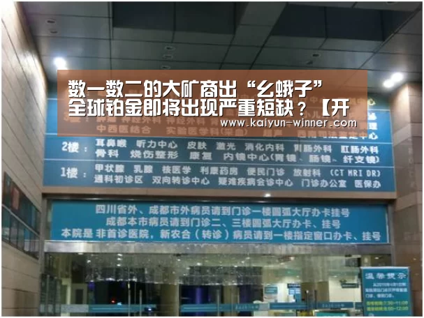 数一数二的大矿商出“幺蛾子” 全球铂金即将出现严重短缺?【开云体育】